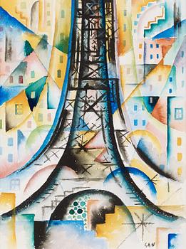 111. Gösta Adrian-Nilsson, Eiffeltornet.