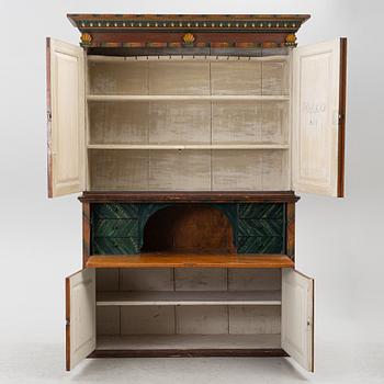 A writing cabinet, Värmland, 19th century.