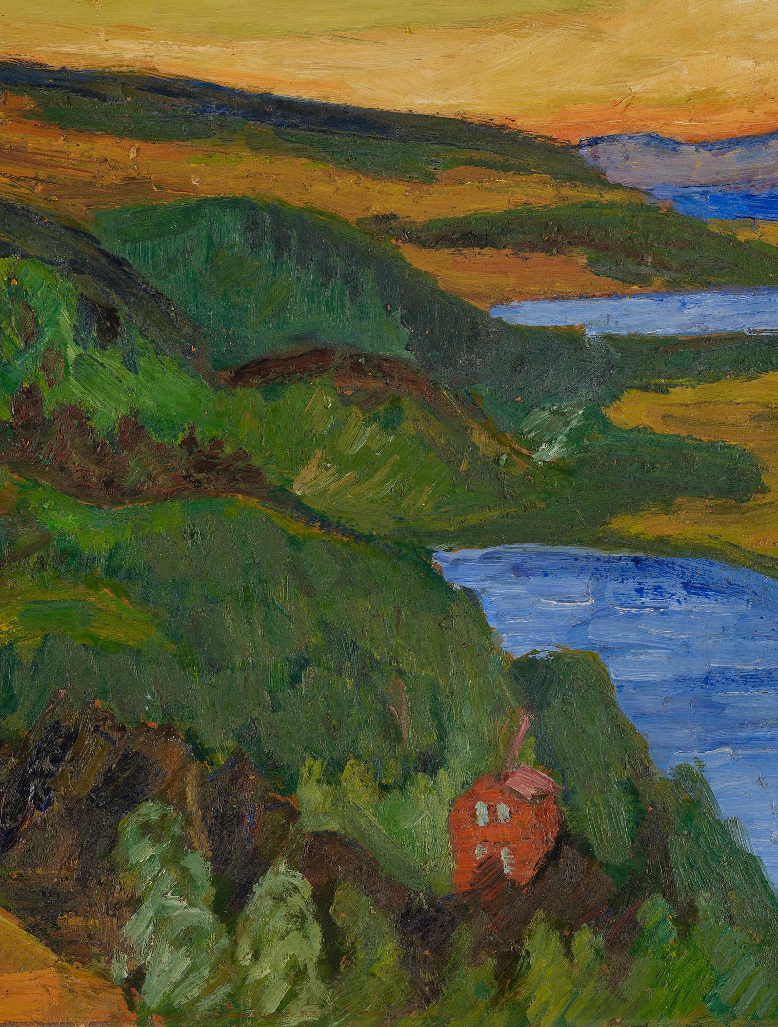 Helmer Osslund, Norrland Landscape.