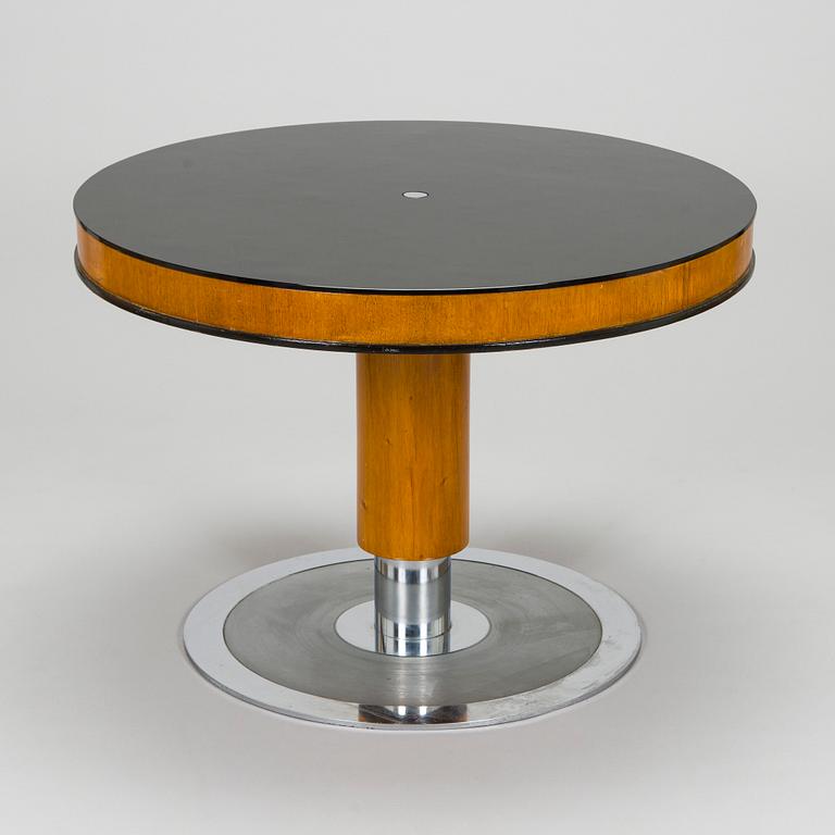 Pauli Blomstedt, a pair of 1930s armchairs and table for Merivaara Ltd.