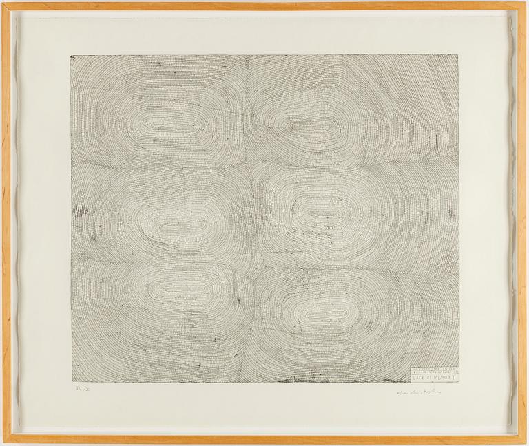 OLAV CHRISTOPHER JENSSEN, etching, signed and numbered VII/X.