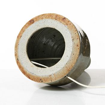 Marianne Westman, bordslampa, stengods, Rörstrand.