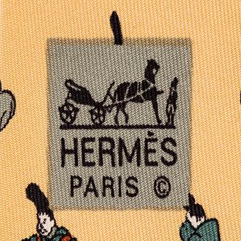 Hermès, slipsar, 4 st.