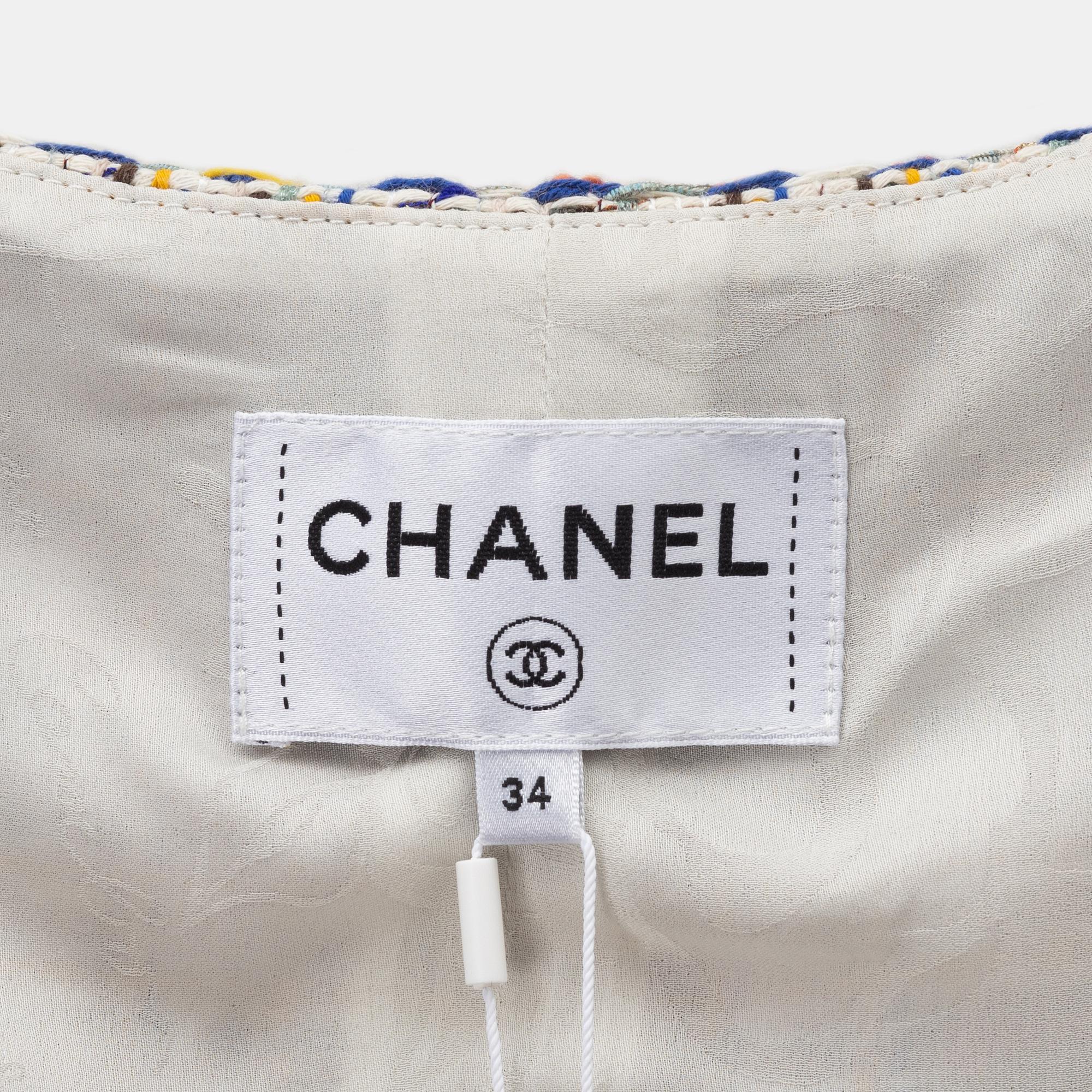 Chanel, topp/väst, storlek 34.