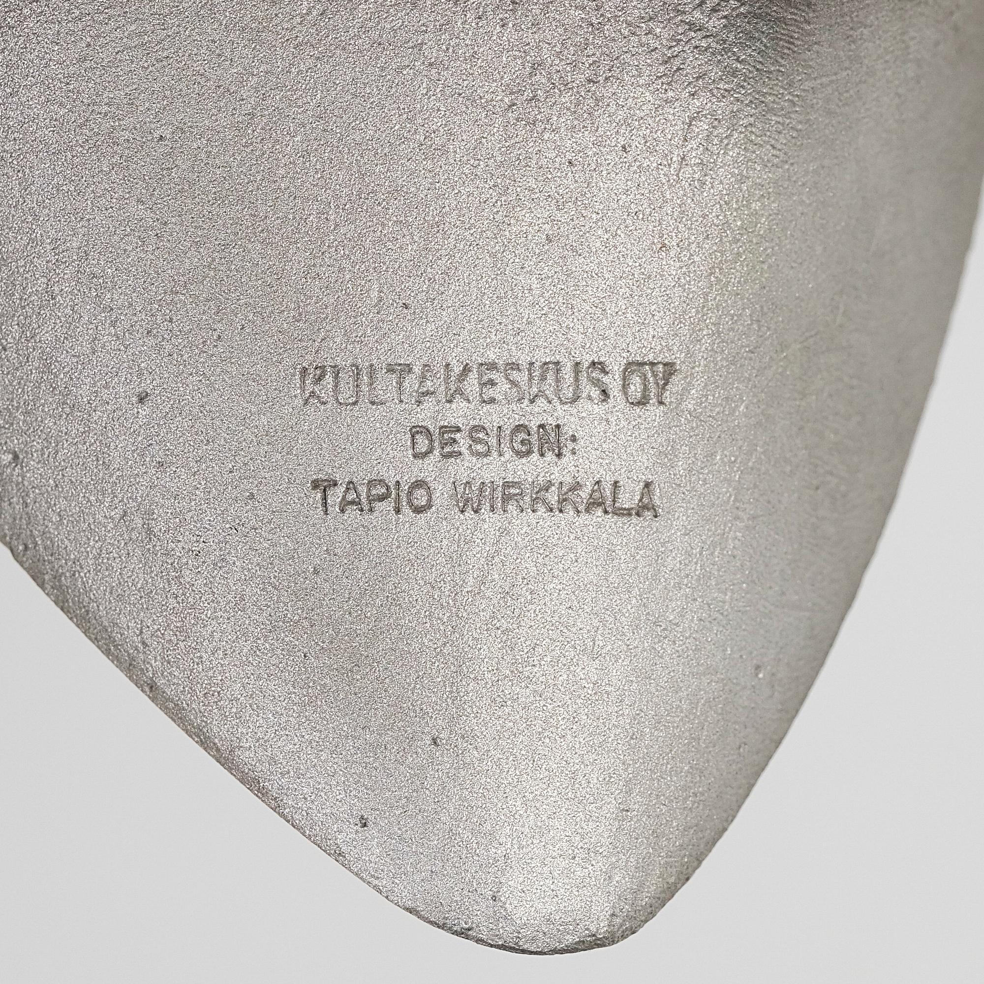 Tapio Wirkkala, skulptur, fågel, "Suokurppa" (Beckasin), modell TW 513. Kultakeskus Oy, Finland 1970-tal.