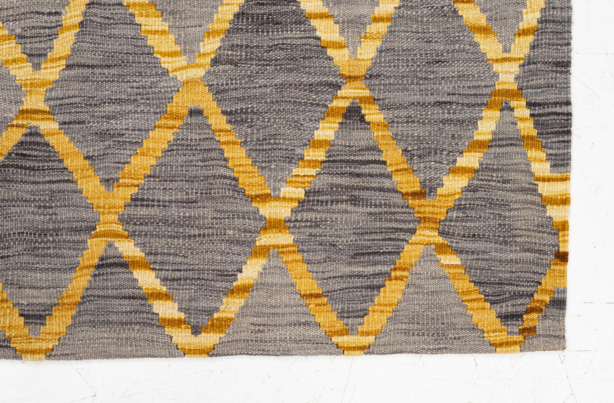 Carpet, kilim, approx. 194 x 162 cm.