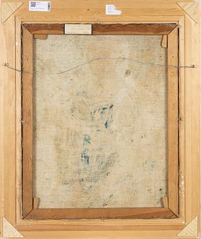 Birger Simonsson, olja på duk, signerad.