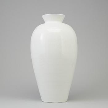 A mid 20th century earthenware vase from Upsala Ekeby.