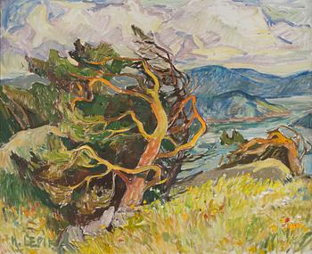 Hugo Lepik, "Tormimänd" (Myrskymänty).