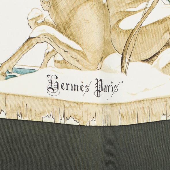 SCARF, "Hermès, "L'hiver ", issued 1969.