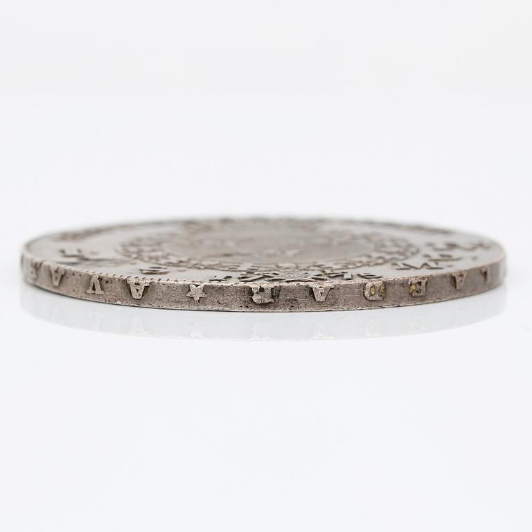 RIKSDALER, silver, Gustav III, Stockholm, 1775. Vikt ca 29,28 g.