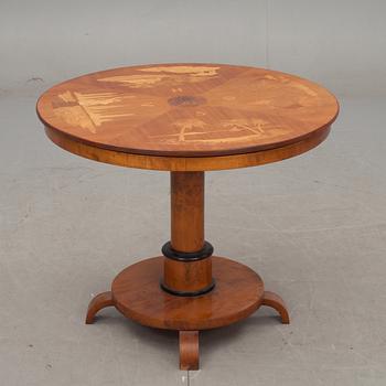 SOFFBORD, intarsia. 1930/40 -tal.