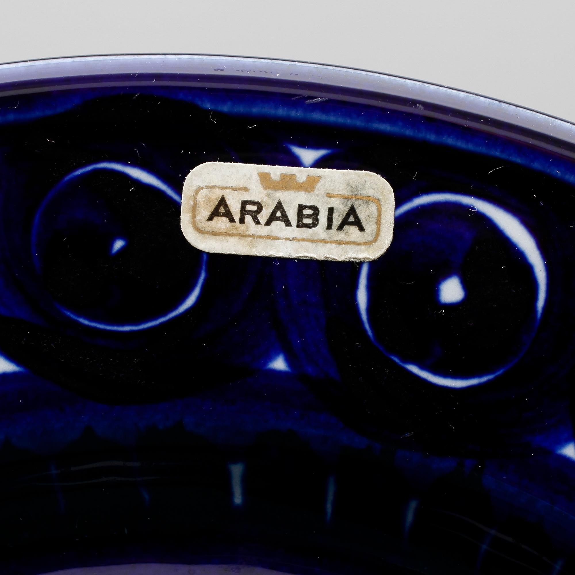 SERVISDELAR, 8 delar, porslin, "Valencia" Ulla Procopé, Arabia, Finland, 1970-tal.