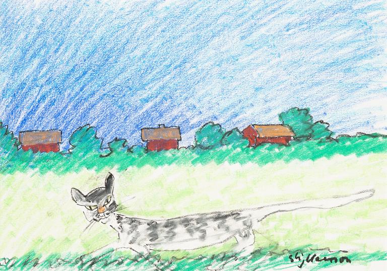 Stig (Slas) Claesson, Translation: "Summer cat".