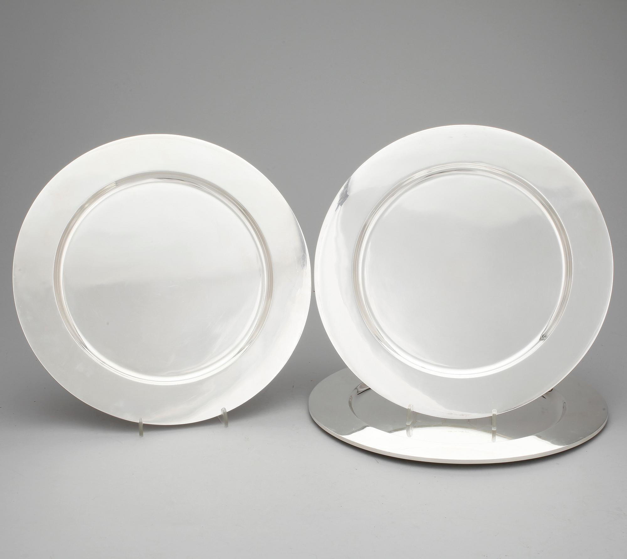 KUVERTTALLRIKAR, 3 st, sterlingsilver, Mexico. Tot ca 1670 gram.