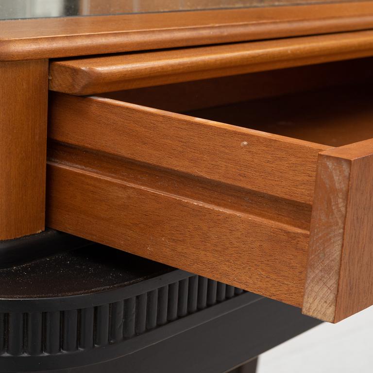 A painted bar cabinet, mid 20th  century.