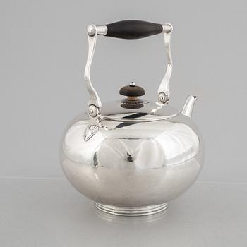 A silver teapot, Netherlands 1836.