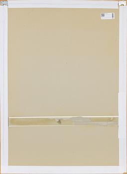 Jim Dine, etching with hand-coloring, 1974-76, signed 10/30.