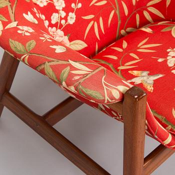 Carl Gustaf Hiort af Ornäs, fåtölj, "Caravelle", för Puunveisto Oy - Träsnideri Ab, 1960-tal.