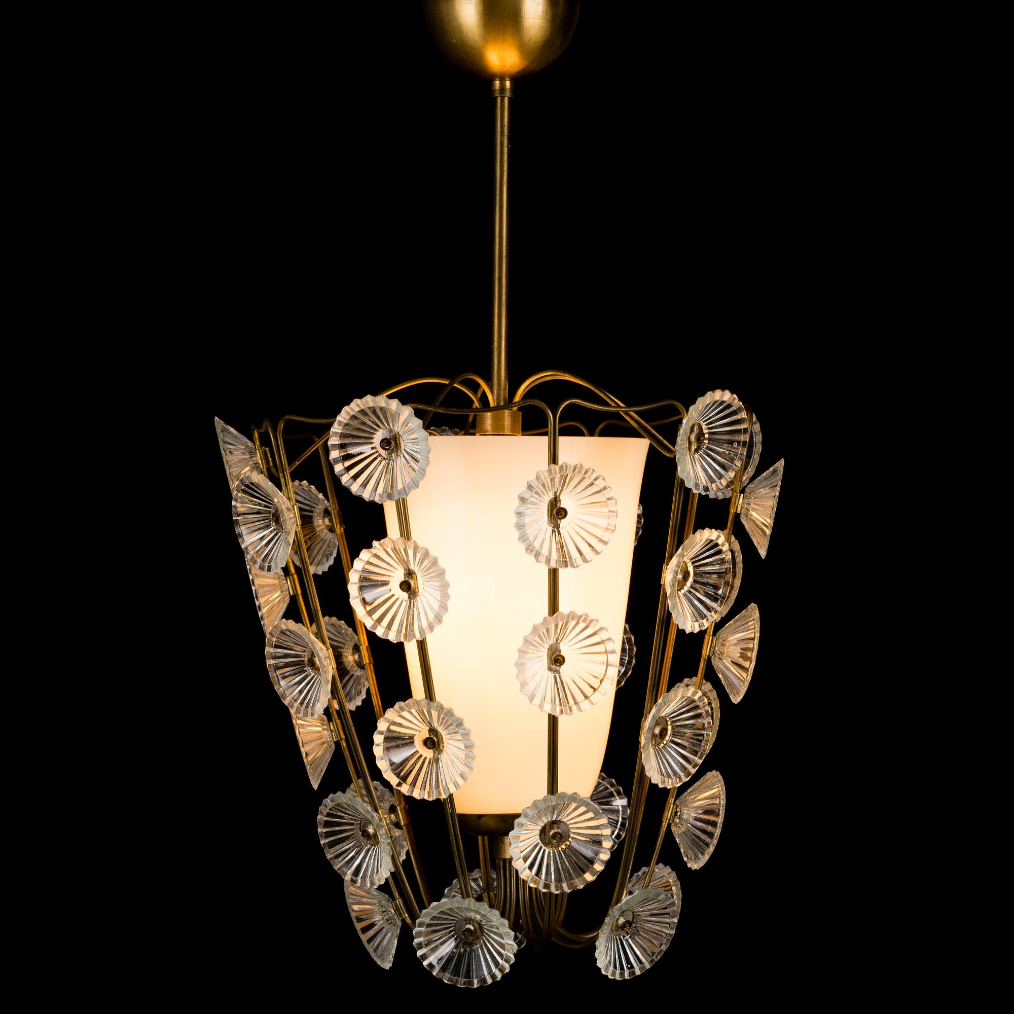 LISA JOHANSSON-PAPE, taklampa, model 1304, Stockmann Orno, 1950-tal.