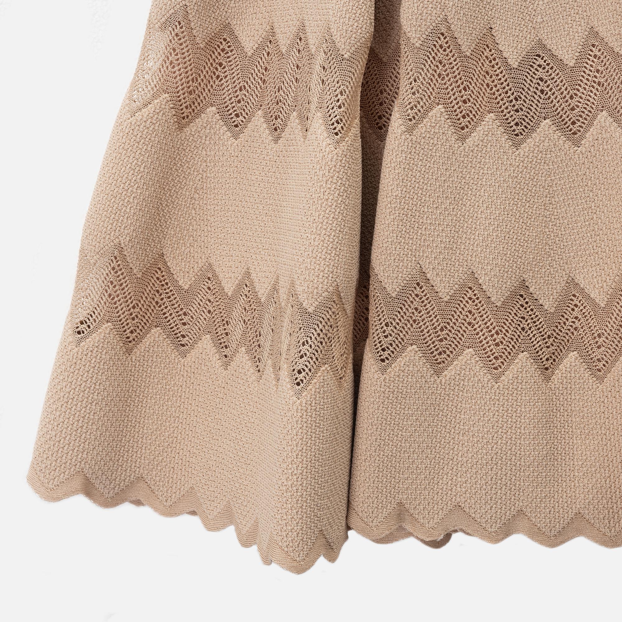 Alaïa, a viscose/silk dress, size 36.