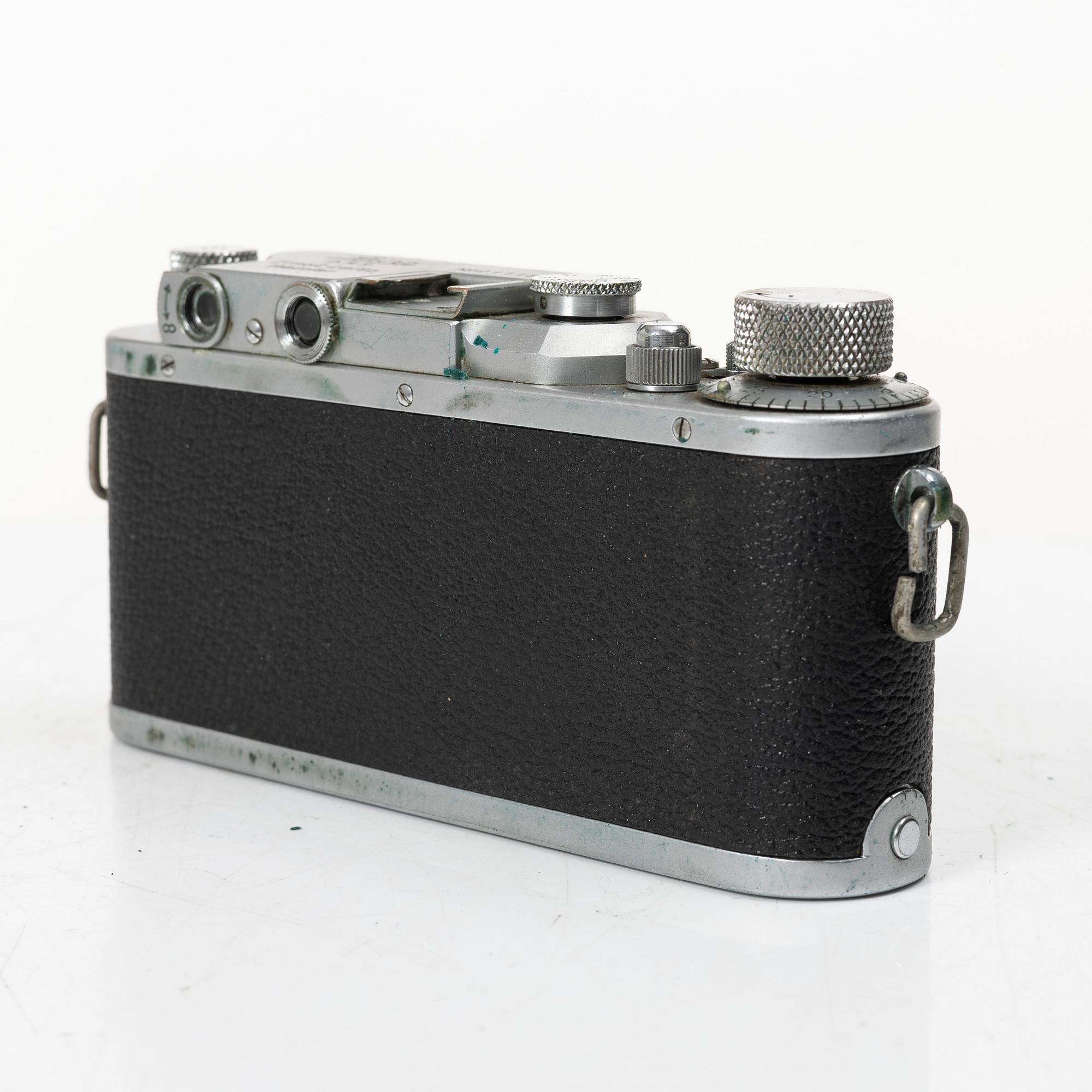 Camera, Leica, Ernst Leitz Wetzlar, before 1945, Germany.
