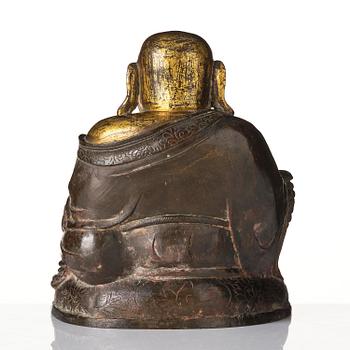 Budai, brons. Mingdynastin (1368-1644).