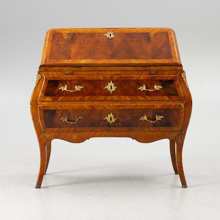 Sekretär, rokoko, 1700-talets mitt.