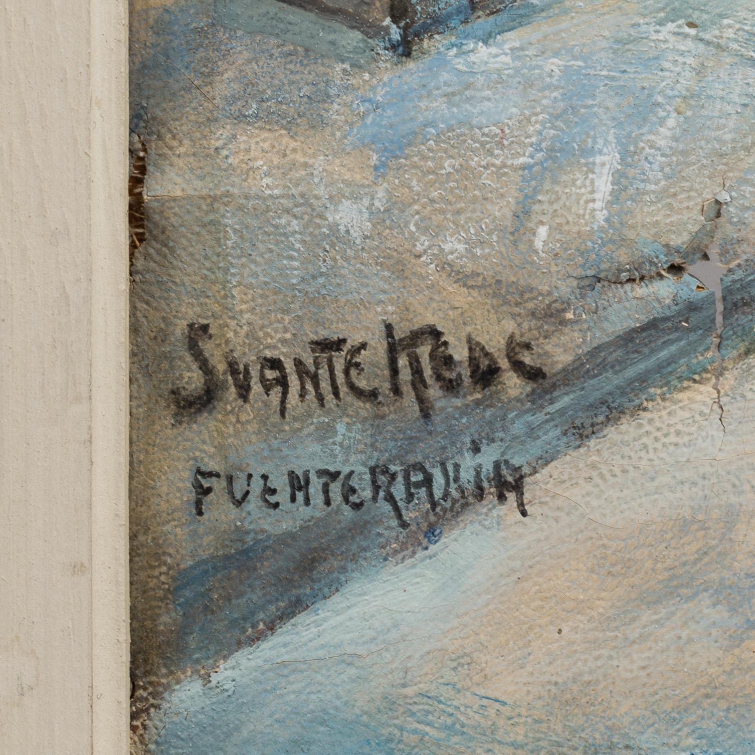 SVANTE KEDE, signed. Oil on canvas 52 x 43 cm.