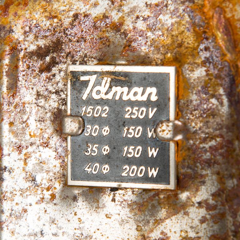 Paavo Tynell, taklampa modell 1645/1602,  Idman 1900-talets mitt.