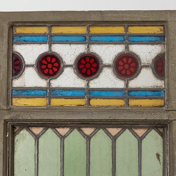 Stained glass window, 18th–20th century.