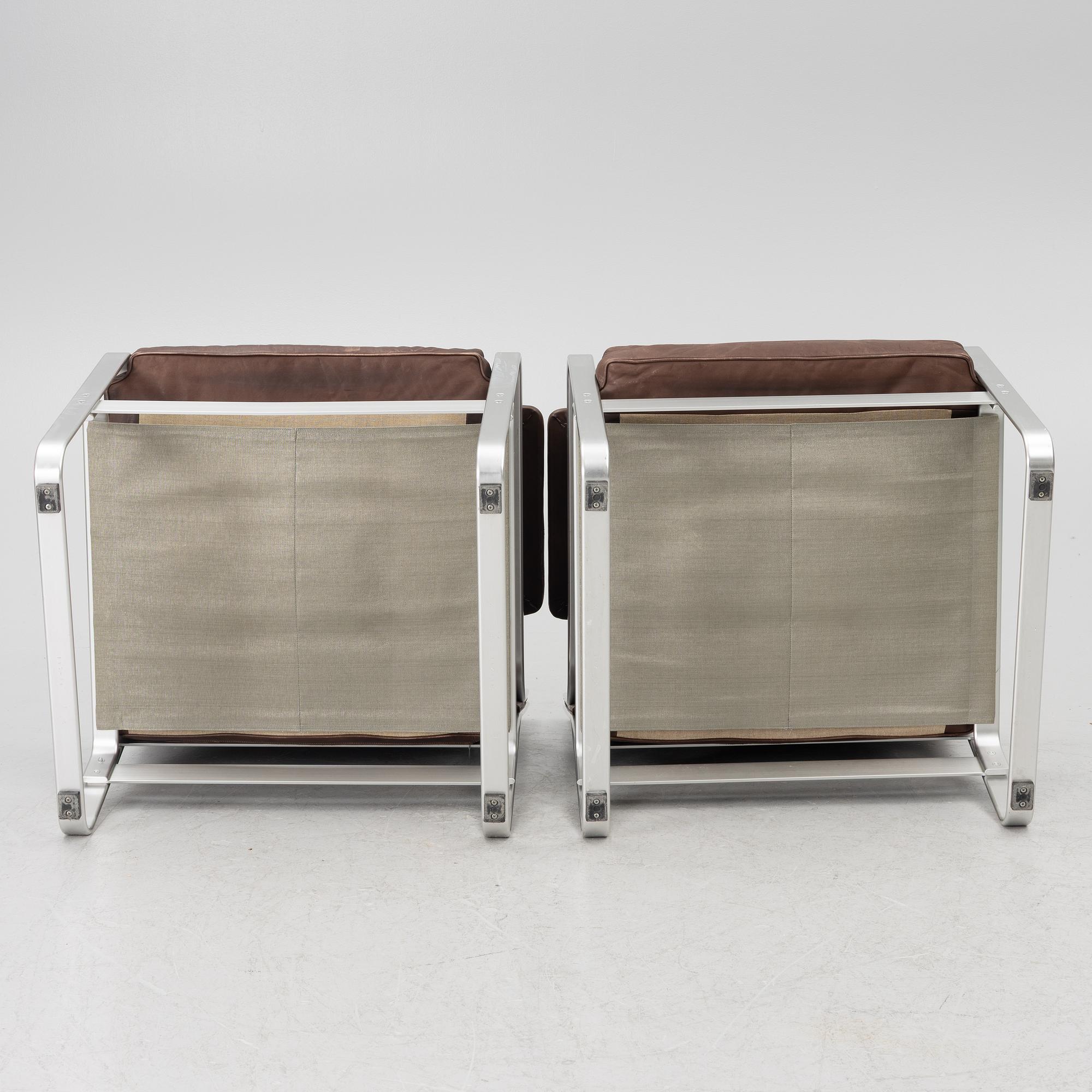 Karl Erik Ekselius, armchairs, a pair, "Mondo", JOC.