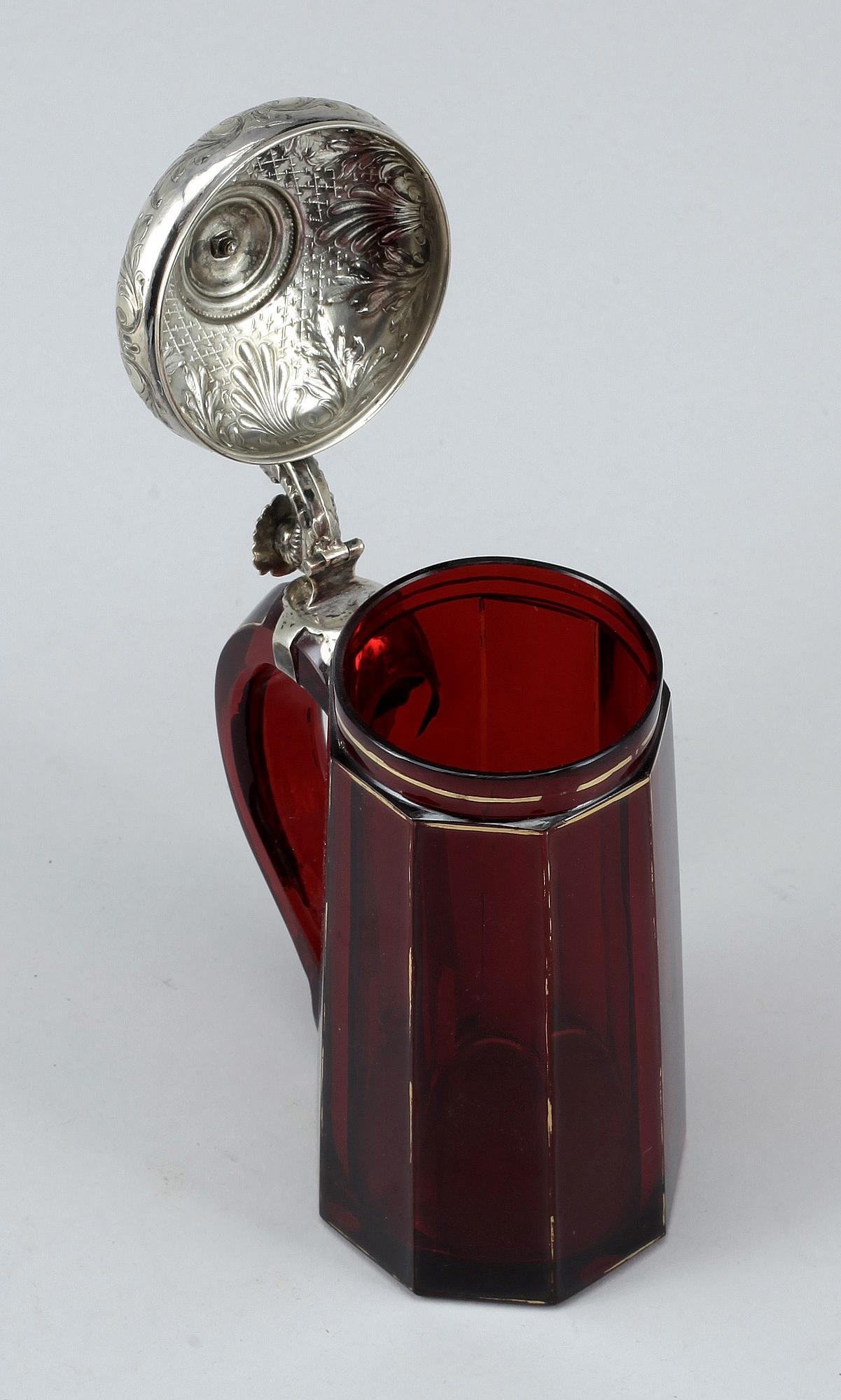 STOP, silver och glas, 1800-talets andra hälft.