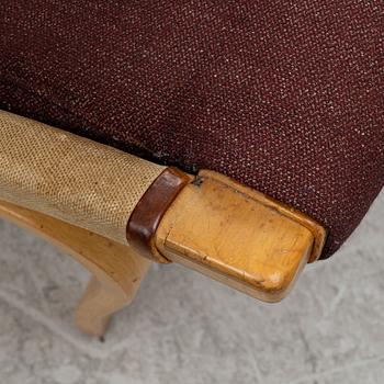 Bruno Mathsson, Armchairs, a pair, "Pernilla", Dux, late 20th century.