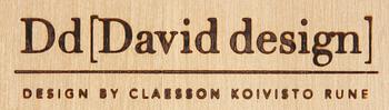 FÅTÖLJER, 2 st, "Bowie", design Claesson, Koivisto o Rune för David Design.