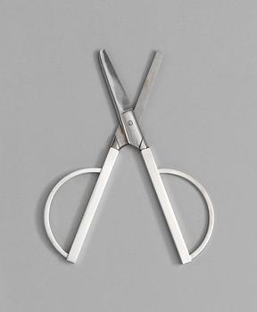 A pair of Wiwen Nilsson sterling scissors, Lund 1968.