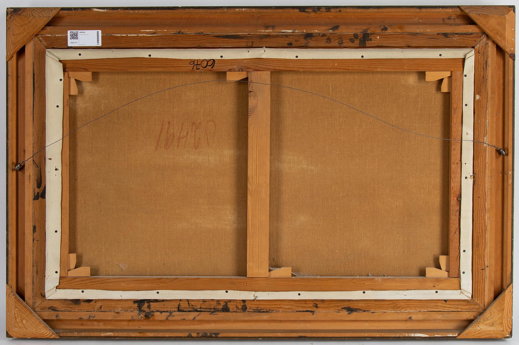 Gottfrid Kallstenius, olja på duk, signerad.