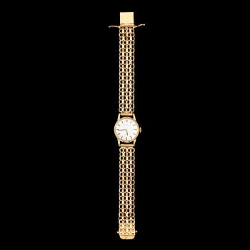 ARMBANDSUR, 18 k guld, 1967, Certina. Total vikt med urverk ca 22 gram.