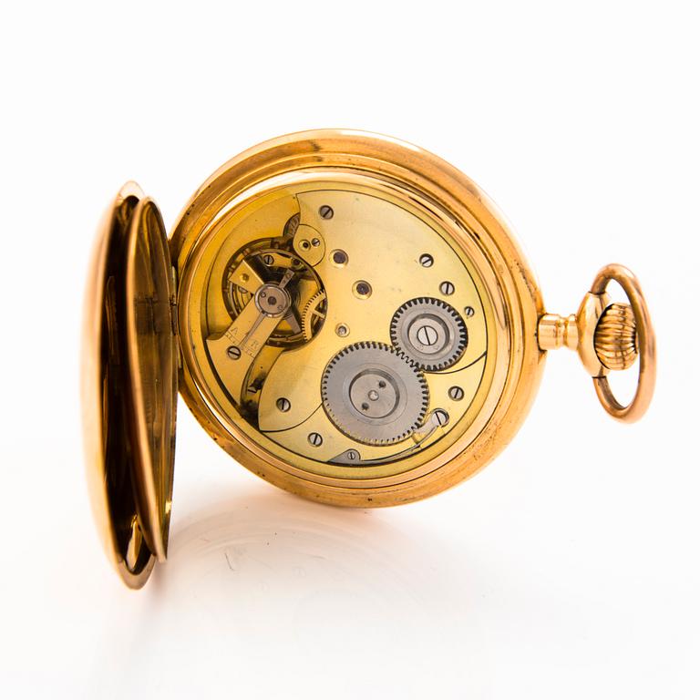 A Système Glashütte Switzerland pocket watch 60 mm.