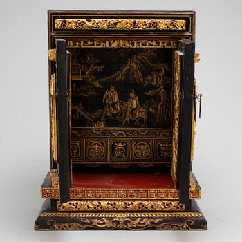 A Chinese altar cabinet, 20th century,.