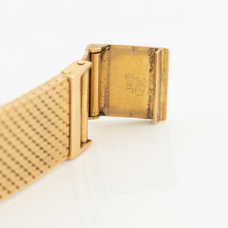 Longines, armbandsur, 18K guld, 34 mm.