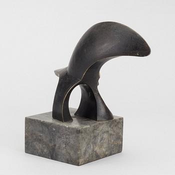 CHRISTIAN BERG, sculpture bronze dated 1962.