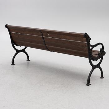 Trädgårdssoffa, Norrahamars bruk, 1900-talets slut.