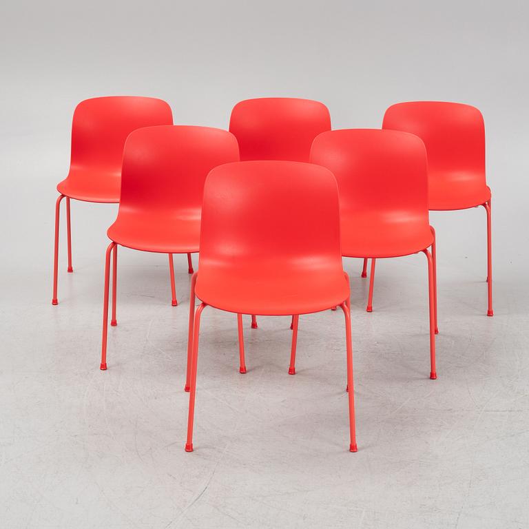 Marcel Wanders, a set of six 'Troy' chairs, Magis, Italy.