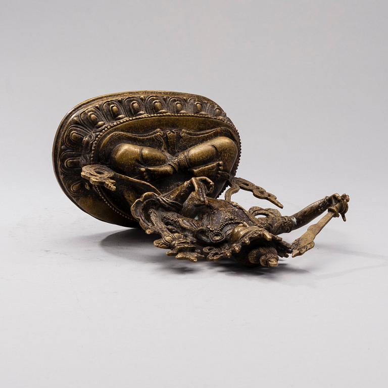 MANJUSHRI, mässing, 1900-tal.