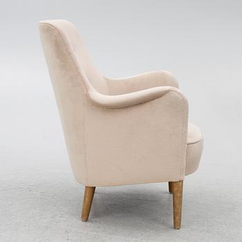 Carl Malmsten, a 'Konsert' armchair, Carl Malmsten AB, Sweden, 1962.