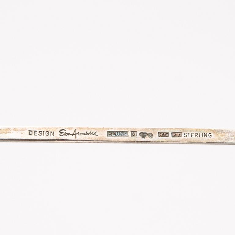 Elon Arenhill, Teaspoons, 4 pcs, sterling silver, Malmö, 1978-1979.