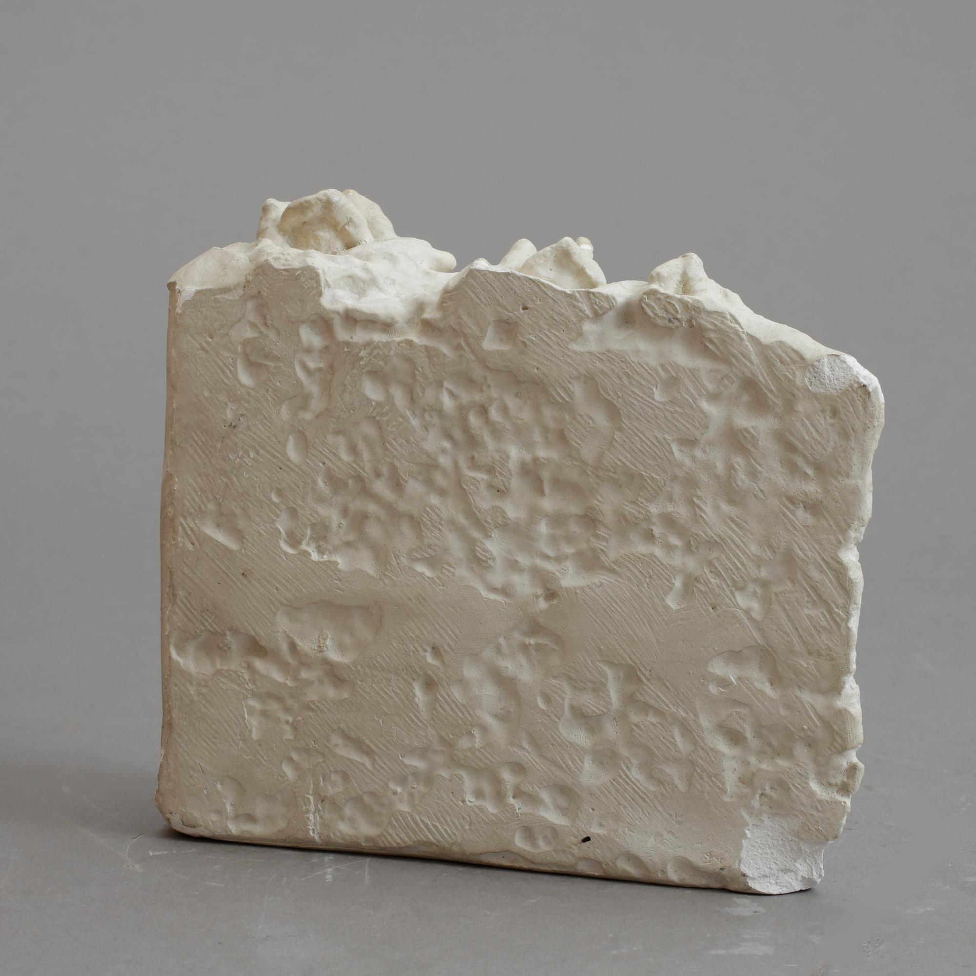 CLAES OLDENBURG, skulptur, gips, otydlig märkning.