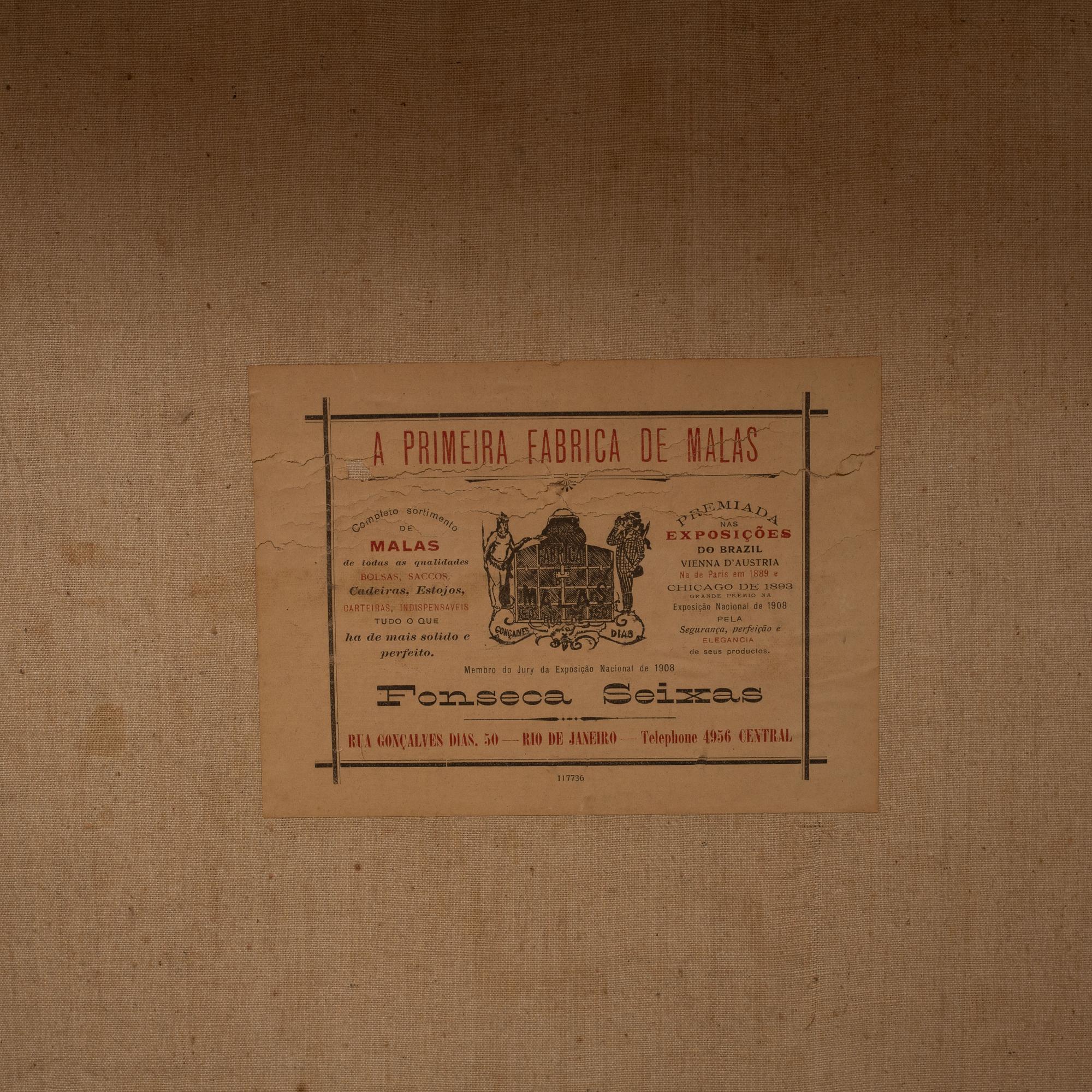 Resekoffert, Brasilien, tidigt 1900-tal.