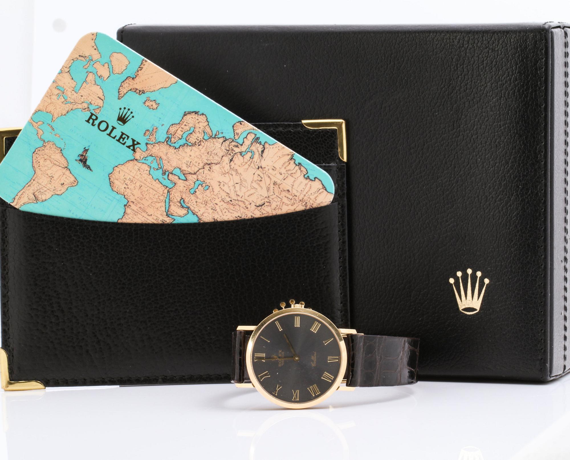 ROLEX, Genève, Cellini, wristwatch, 32 mm.